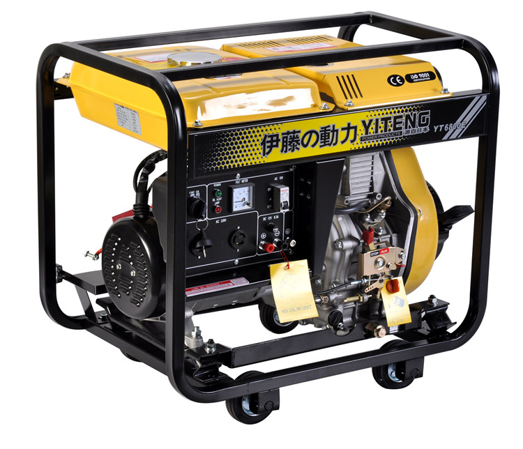 5kw小型應(yīng)急柴油發(fā)電機(jī)220V